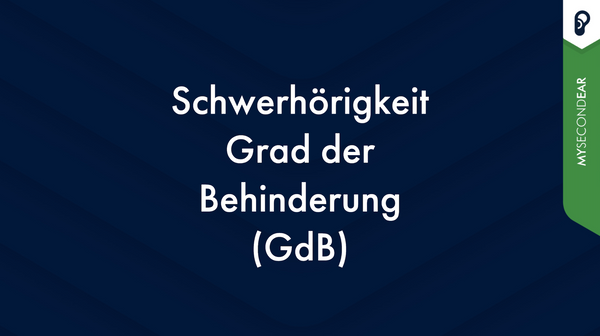 Hörverlust/Schwerhörigkeit Grad der Behinderung (GdB) Tabelle