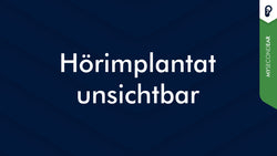 Hörimplantat Unsichtbar | MySecondEar